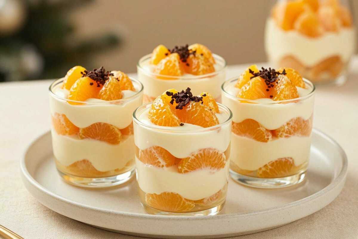 Pudding-Creme mit Mandarinen und 500 g Quark: Omas Klassiker in 10 Minuten!