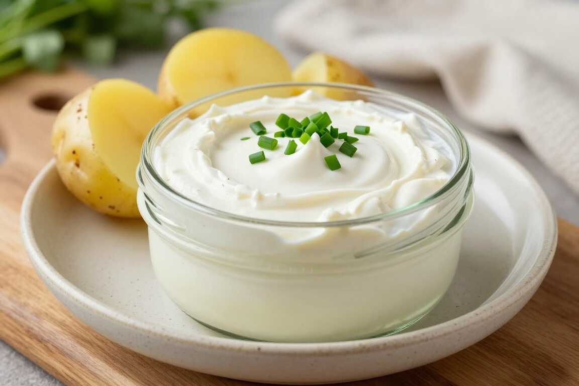 Quark-Dip mit Schnittlauch: 500 g, für Pellkartoffeln und Rohkost!