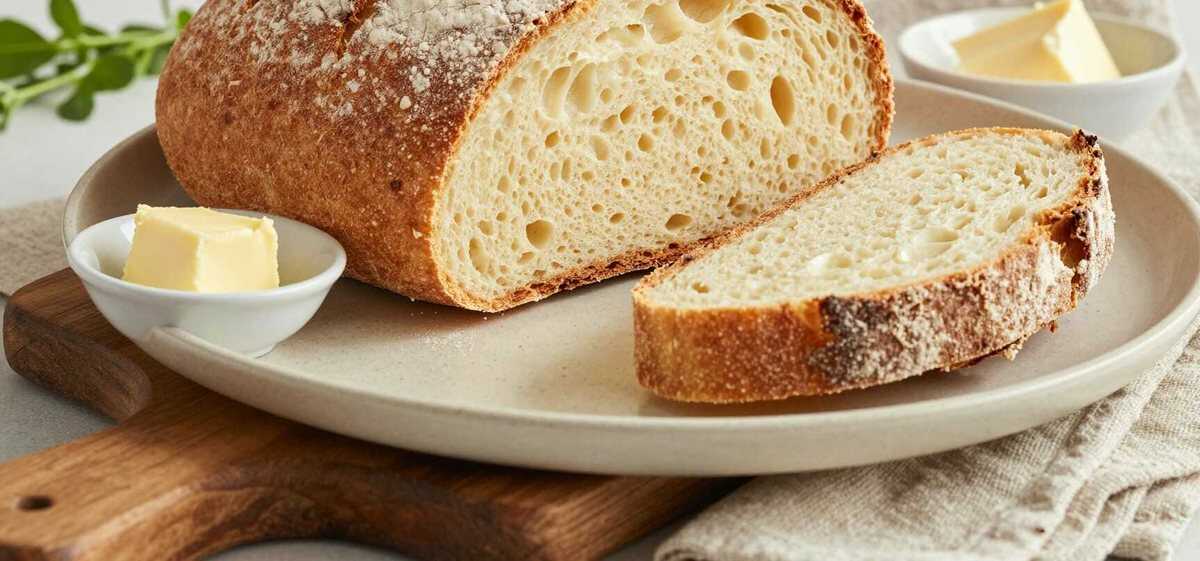 Quarkbrot ohne Hefe: In 5 Minuten geknetet, in 45 Minuten fertig!
