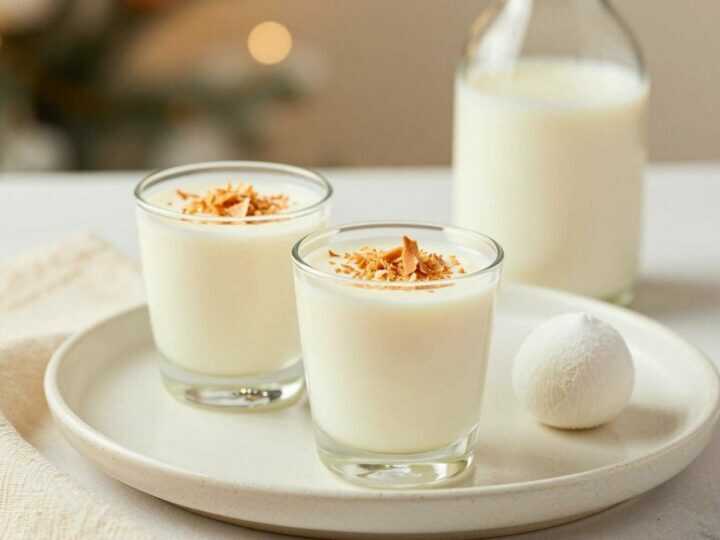 Raffaello-Likör: Flüssige Kokos-Praline mit nur 5 Zutaten!