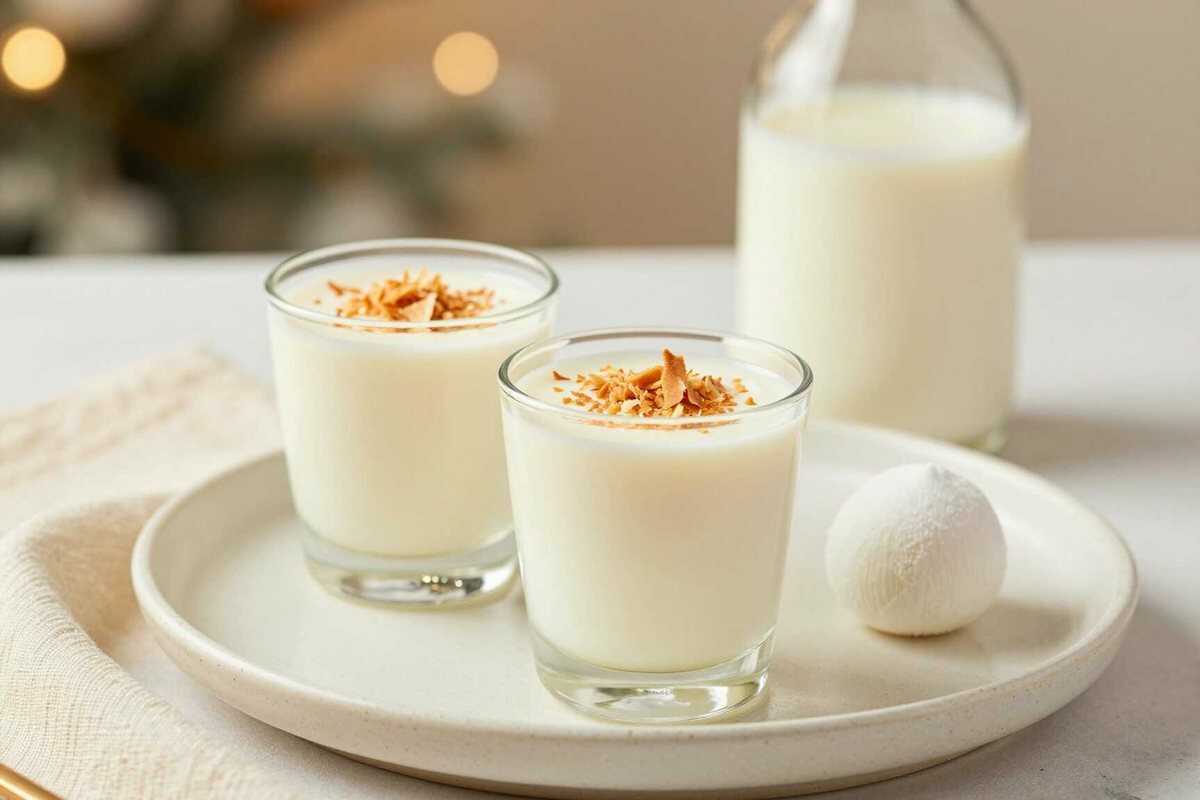 Raffaello-Likör: Flüssige Kokos-Praline mit nur 5 Zutaten!
