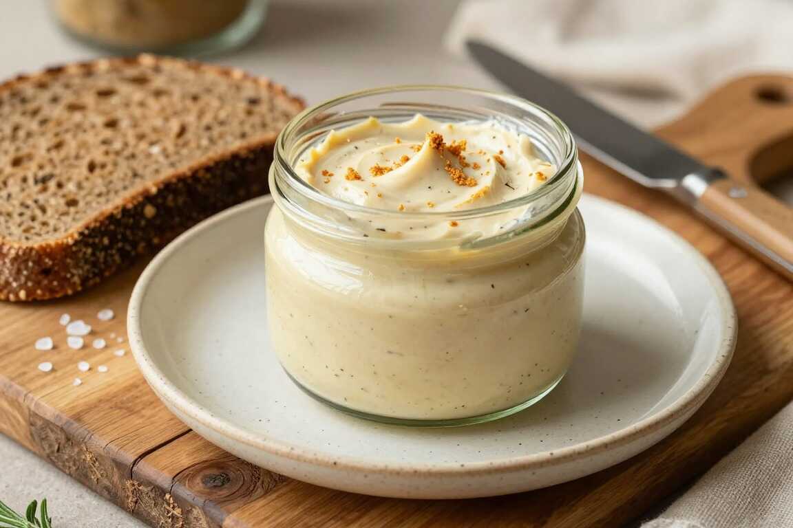 Schmalz-Aufstrich mit Majoran: 400 g Glas, deftig wie früher!