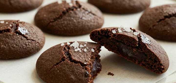 Schoko-Cookies mit 3 Zutaten: Ohne Mehl, in 15 Minuten fertig!