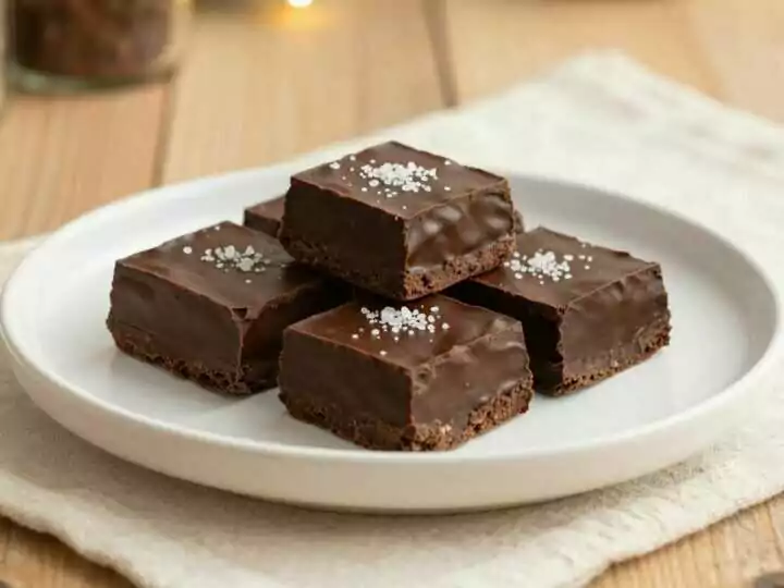 Schokoladen-Fudge mit 3 Zutaten: Das Geschenk aus der Küche!
