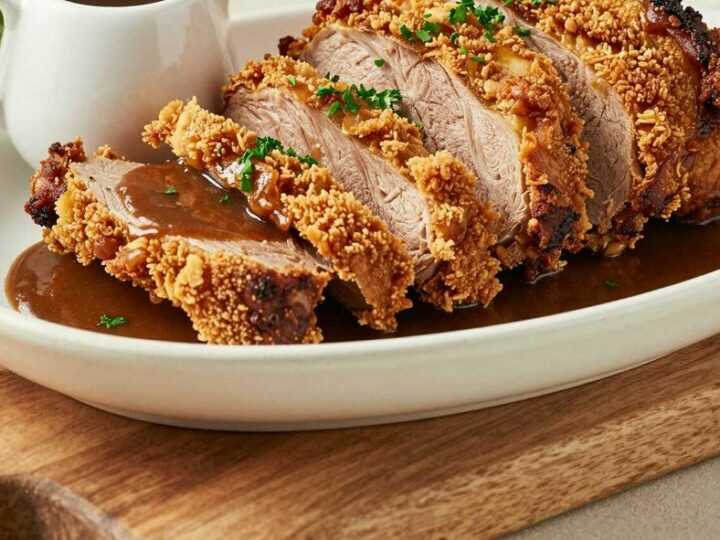 Schweinebraten mit Kruste: Omas Sonntagsklassiker, der immer gelingt!