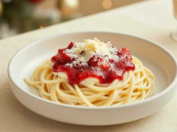 Spaghettieis-Dessert ohne Eismaschine: Der Kindheitstraum in 10 Minuten!