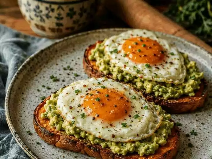 Süßkartoffel-Toast aus dem Airfryer – knuspriger geht’s nicht