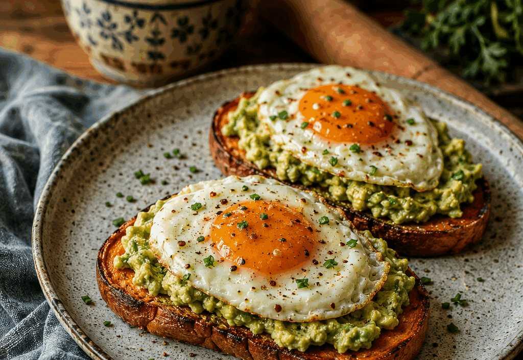 Süßkartoffel-Toast aus dem Airfryer – knuspriger geht’s nicht