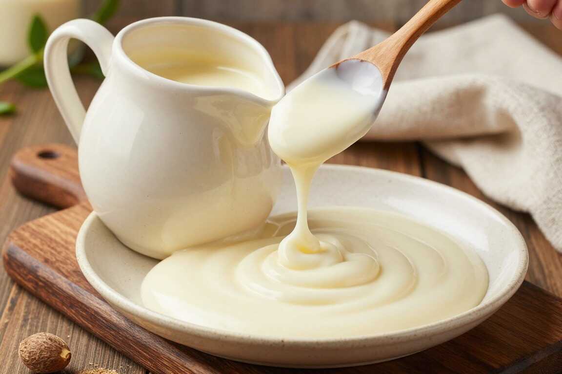 Thermomix Béchamelsoße ohne Klümpchen: 500 ml, für Lasagne und Auflauf!