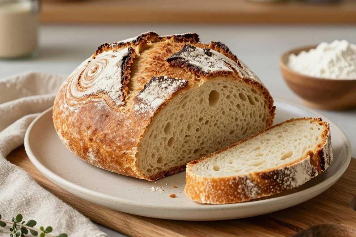 Thermomix Brot im Gärkorb: Teig in 3 Minuten, Kruste wie vom Bäcker!