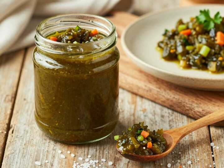 Thermomix Gemüsebrühe als Paste: 600 g Vorrat, hält sechs Monate im Glas!