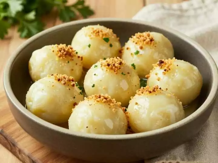 Thermomix Kartoffelklöße halb und halb: Acht Klöße, ohne Fertigpackung!
