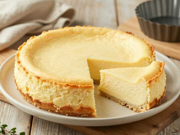 Thermomix Käsekuchen mit Quarkmasse: 750 g Quark, glatt gerührt in 30 Sekunden!