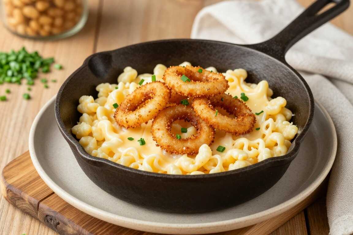 Thermomix Käsespätzle mit Röstzwiebeln: Teig gemixt, Zwiebeln geröstet!