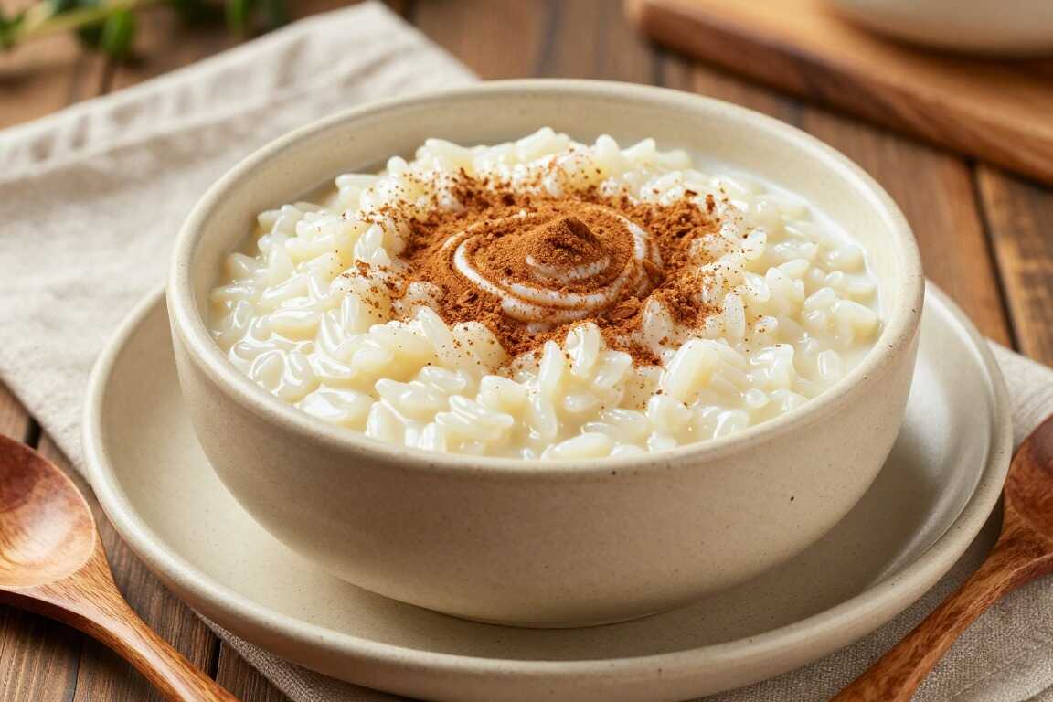 Thermomix Milchreis mit Zimt: 200 g Reis, cremig ohne Rühren am Herd!