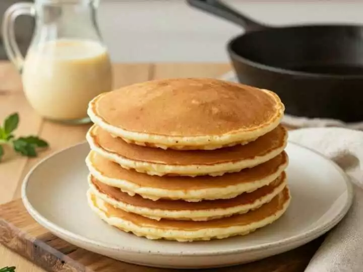 Thermomix Pfannkuchenteig in 20 Sekunden: Acht Pfannkuchen ohne Klümpchen!