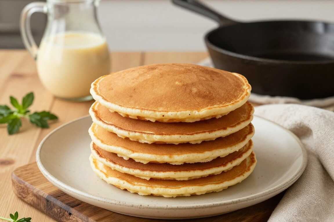 Thermomix Pfannkuchenteig in 20 Sekunden: Acht Pfannkuchen ohne Klümpchen!