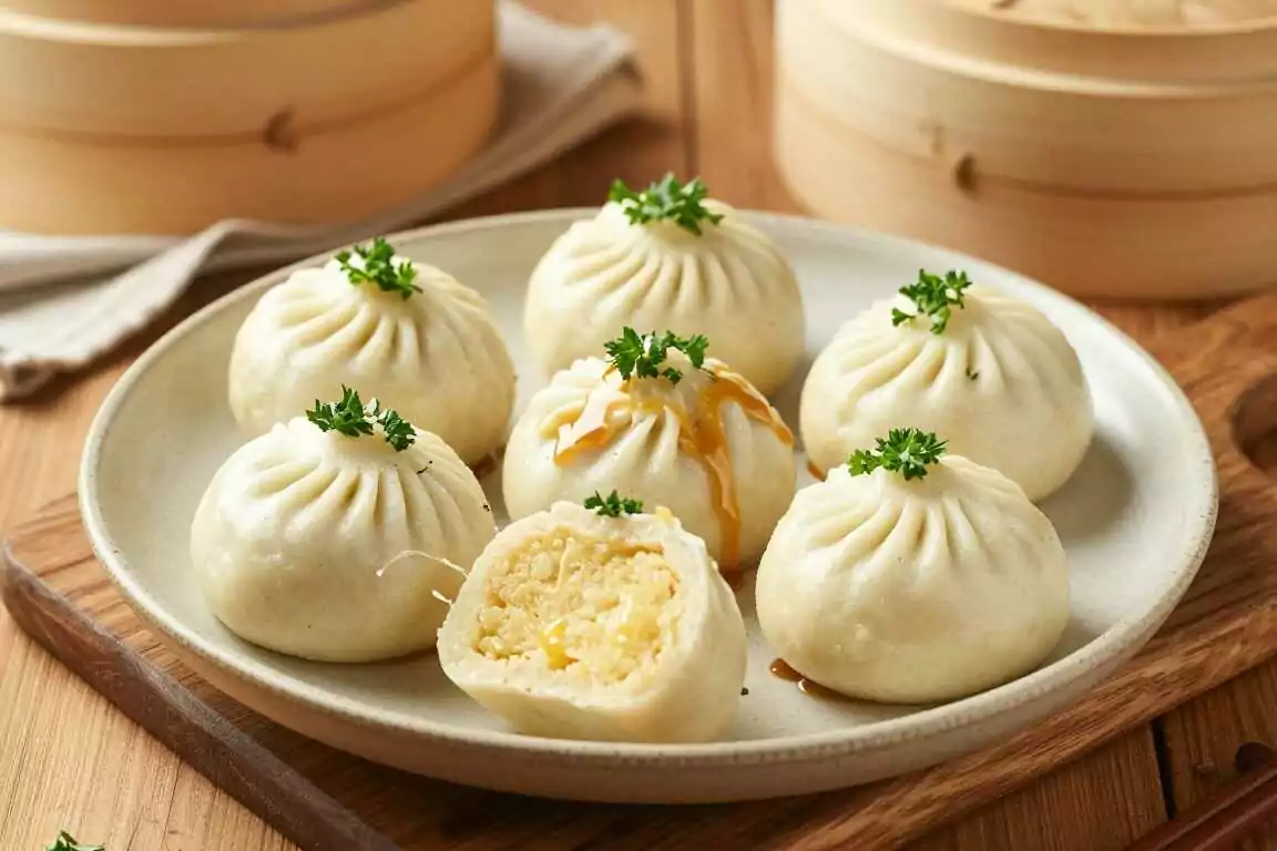 Thermomix Semmelknödel aus altem Brot: Sechs Knödel, im Varoma gegart!
