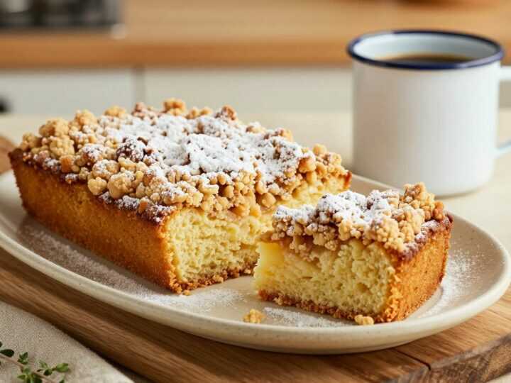 Thermomix Streuselkuchen vom Blech: Streusel in 10 Sekunden gemixt!