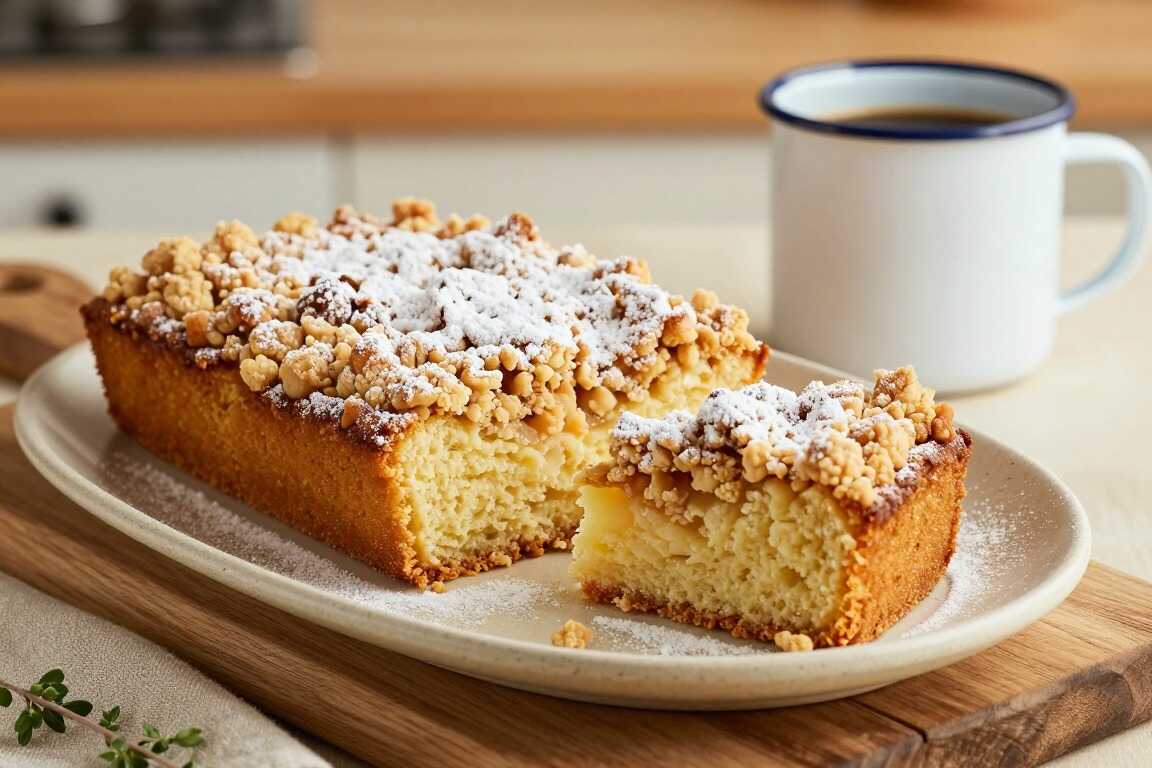 Thermomix Streuselkuchen vom Blech: Streusel in 10 Sekunden gemixt!