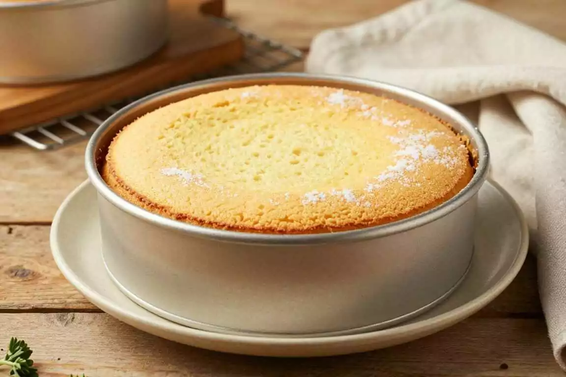 Thermomix Tortenboden-Teig anrühren: Eine Springform, fluffig gebacken!