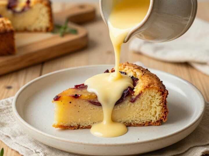 Thermomix Vanillesoße ohne Pulver: 500 ml, sämig, für Kuchen und Kompott!
