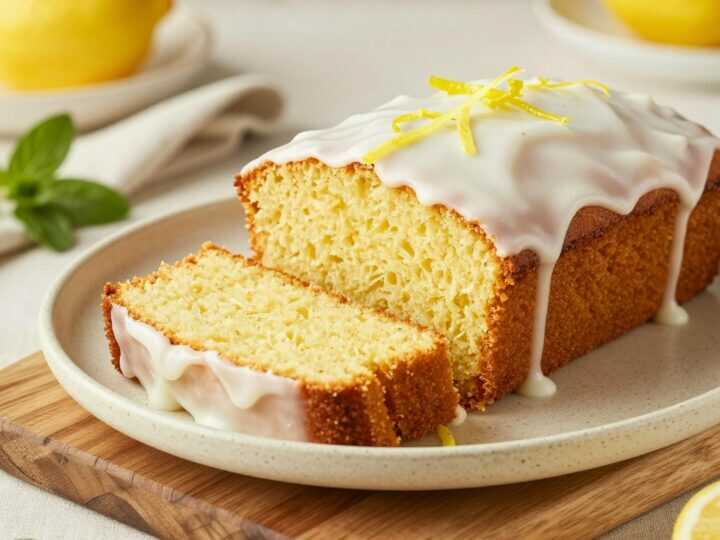 Thermomix Zitronenkuchen mit Guss: Saftig, eine Kastenform, 50 Minuten!