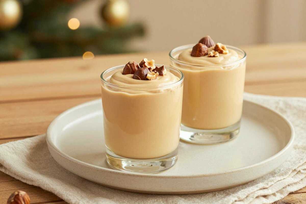 Toffifee-Creme im Glas: Nur 4 Zutaten und in 10 Minuten verputzt!