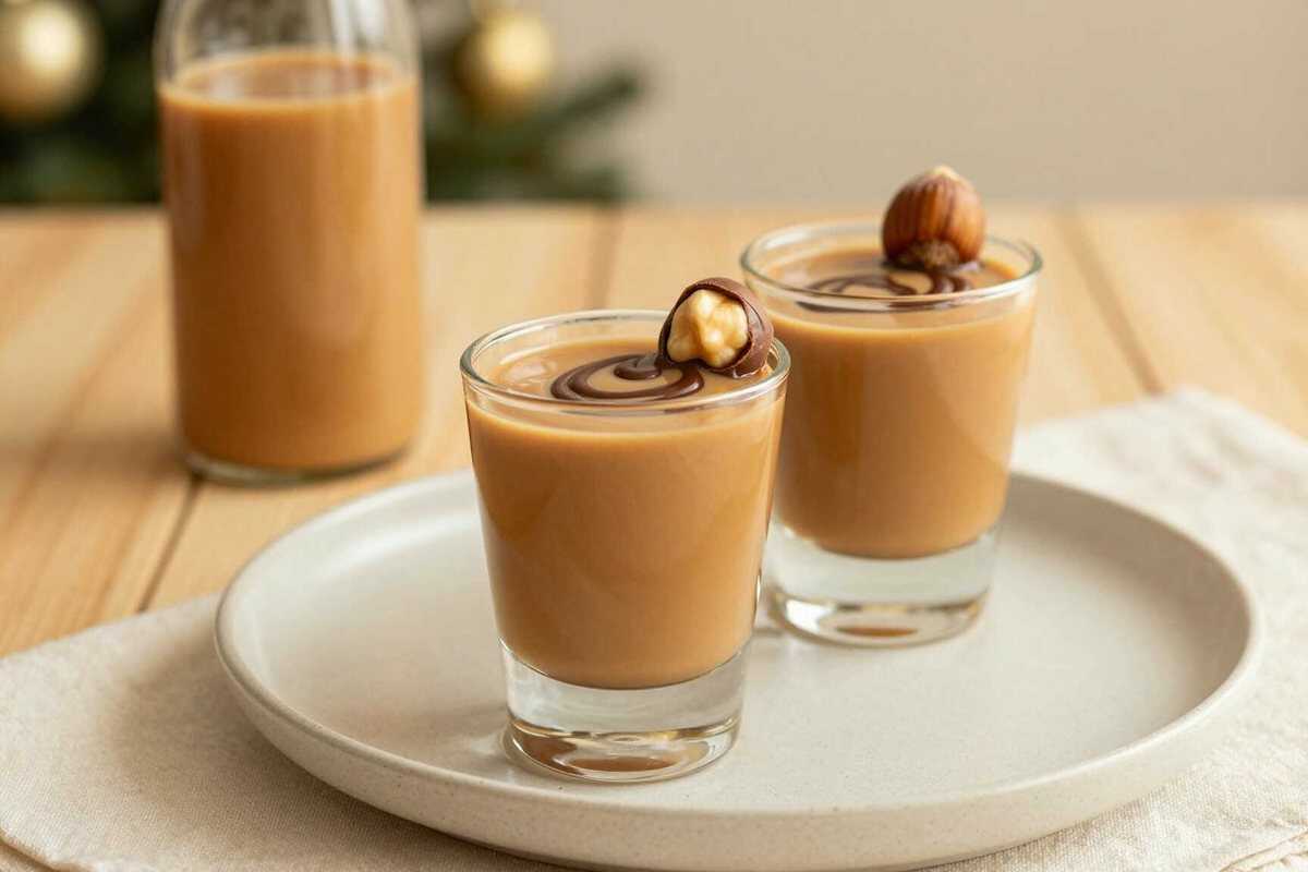 Toffifee-Likör: Cremig, haltbar und in 15 Minuten fertig!
