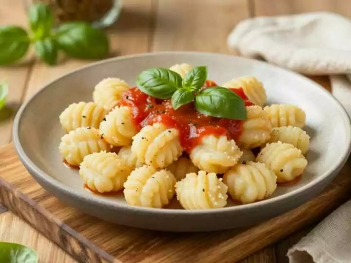 Vegane Gnocchi selbst gemacht: 1 kg Kartoffeln, ohne Ei im Teig!