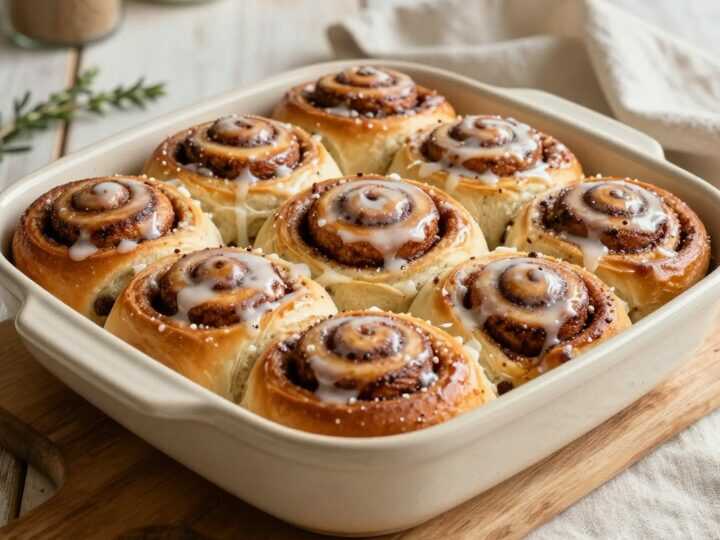 Vegane Zimtschnecken mit Hefeteig: Zwölf Stück, ohne Butter und Milch!