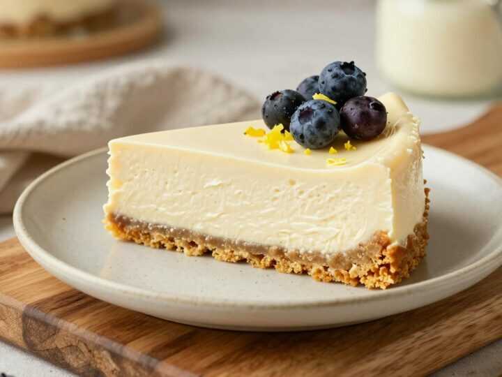 Veganer Käsekuchen mit Seidentofu: 500 g Tofu, cremig ohne Quark!
