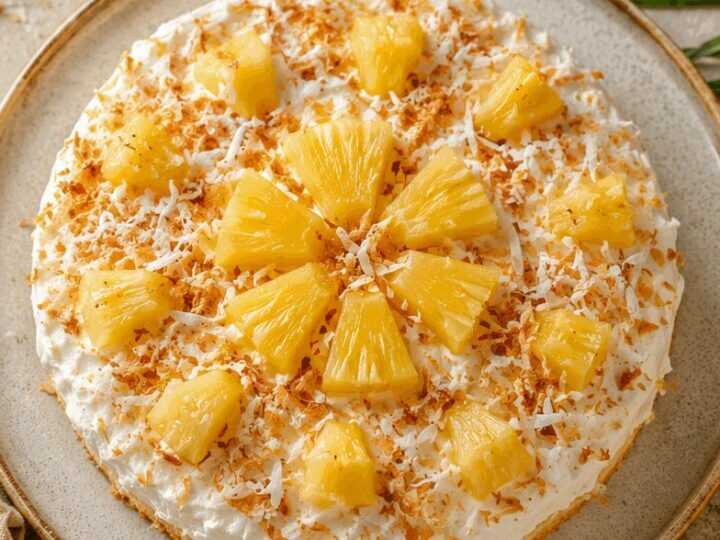 Verführerisches Dessert: Kokosnuss trifft auf Ananas – Ein Geschmackserlebnis!