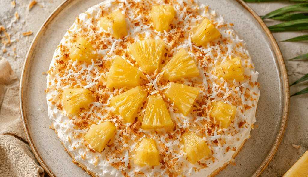 Verführerisches Dessert: Kokosnuss trifft auf Ananas – Ein Geschmackserlebnis!