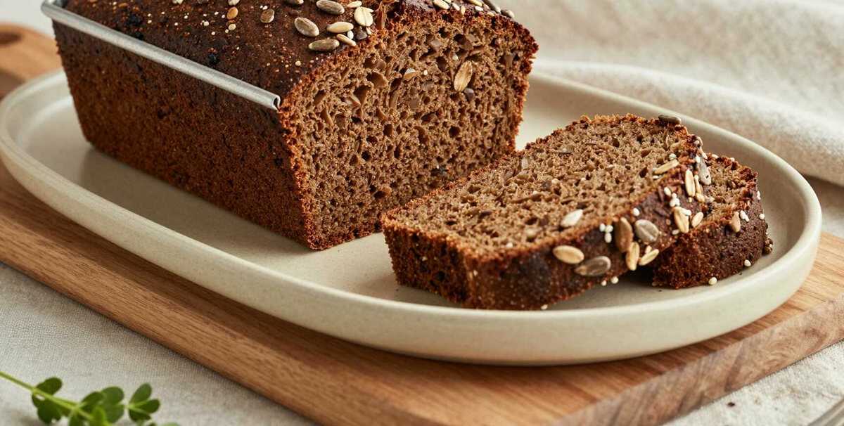 Vollkornbrot ohne Gehzeit: 5 Minuten rühren, ab in den Ofen!