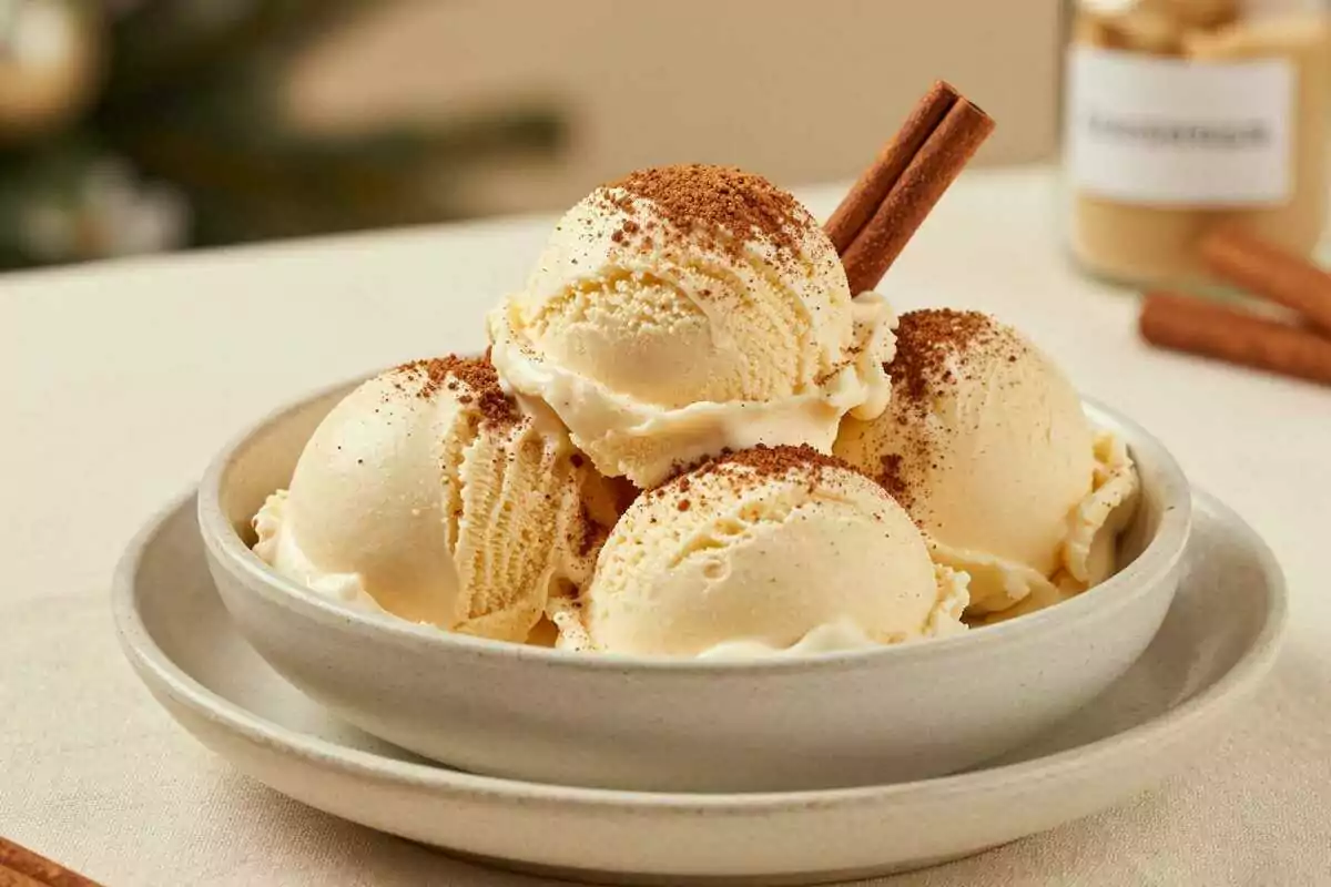 Zimt-Eis ohne Eismaschine: Der Winter-Geheimtipp zu Bratapfel und Strudel!