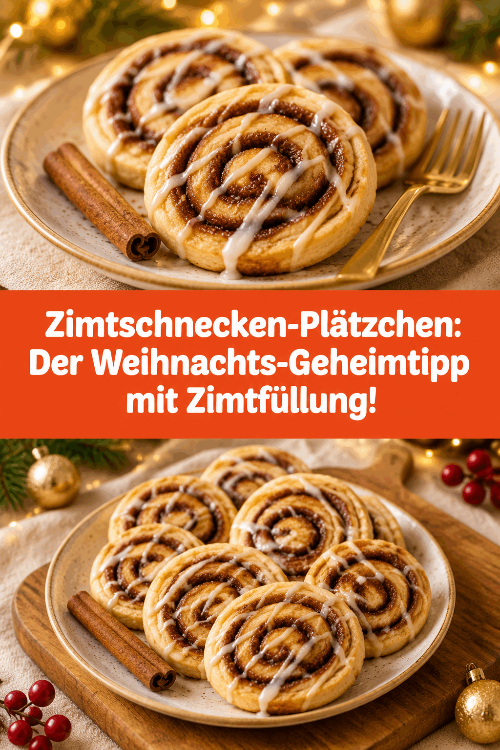 Zimtschnecken-Plätzchen: Der Weihnachts-Geheimtipp mit Zimtfüllung!