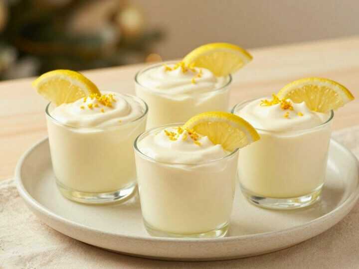 Zitronen-Quark-Creme mit 500 g Magerquark: Leicht, frisch, in 5 Minuten!