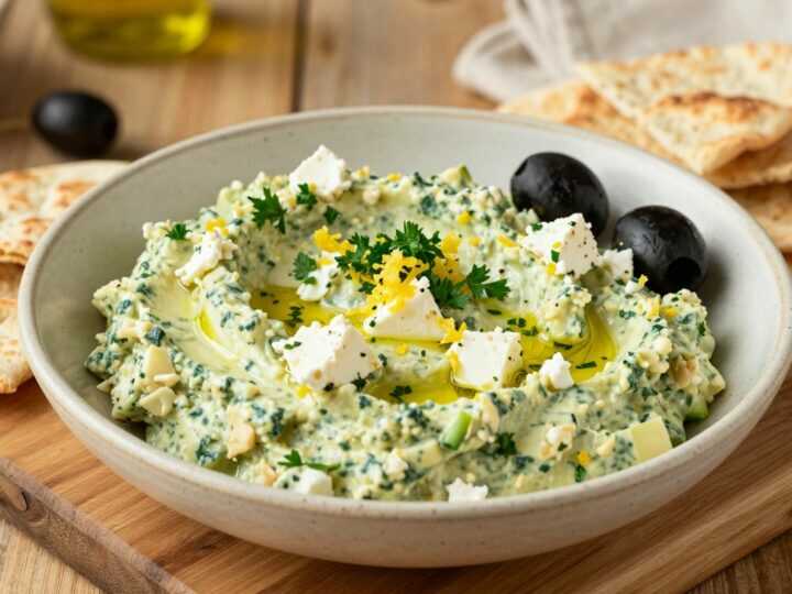 Zucchini-Feta-Aufstrich: 400 g, mediterran gewürzt!