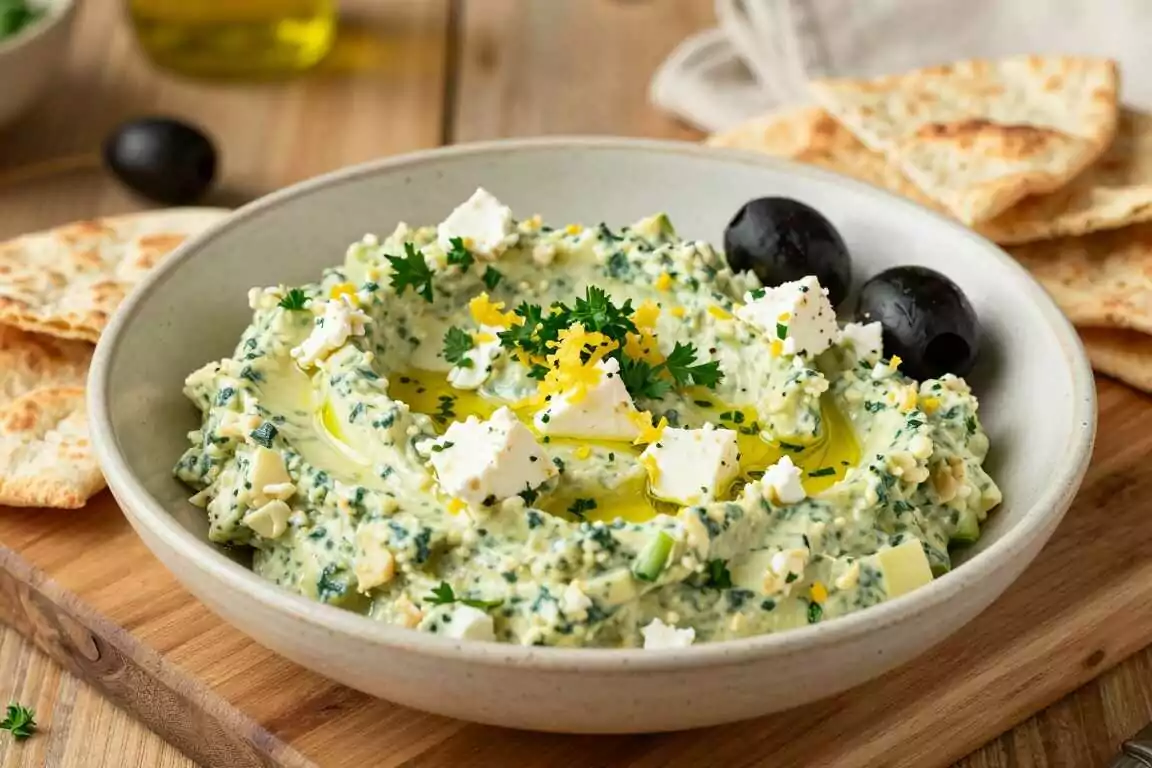 Zucchini-Feta-Aufstrich: 400 g, mediterran gewürzt!
