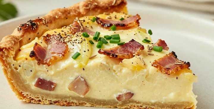 Zwiebelkuchen wie bei Oma: Der Herbstklassiker mit Speck und Schmand!
