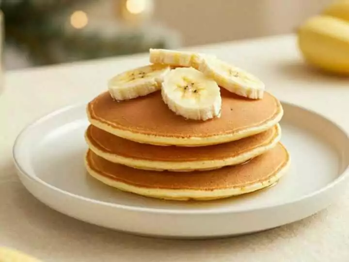 Bananen-Pfannkuchen mit 2 Zutaten: Das Frühstück in 5 Minuten!