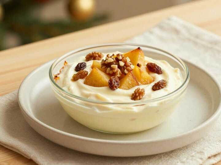 Bratapfel-Quark-Creme ohne Zucker: Das leichte Herbstdessert!
