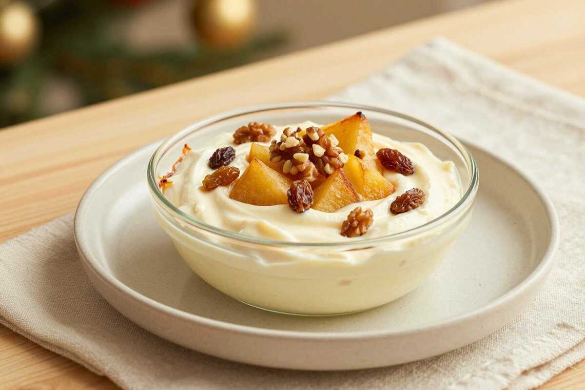 Bratapfel-Quark-Creme ohne Zucker: Das leichte Herbstdessert!