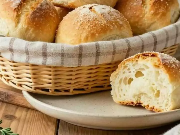 Brötchen aufbacken in der Heißluftfritteuse: Wie frisch vom Bäcker in 4 Minuten!
