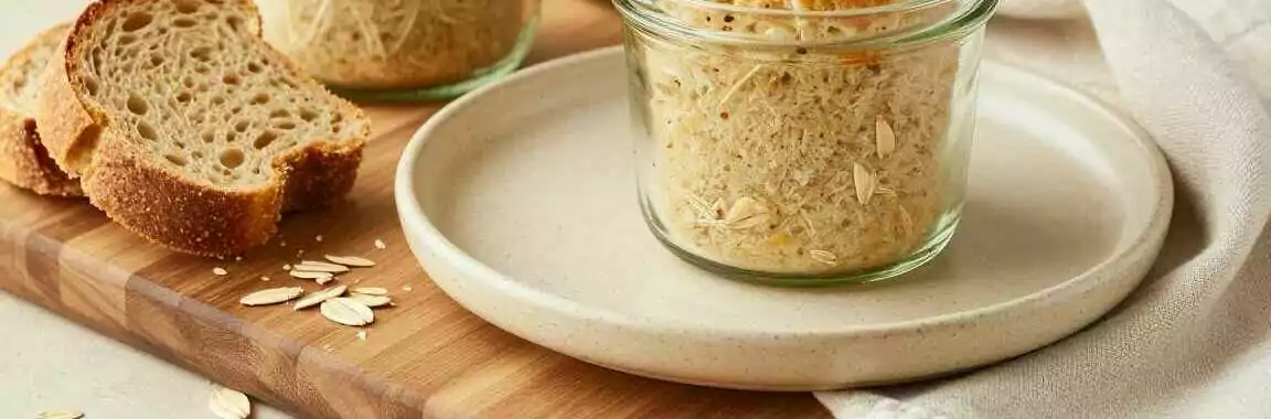 Brot im Glas backen: Haltbar über Monate, mit 5 Zutaten!