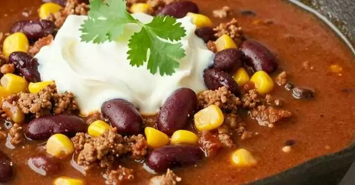 Chili con Carne wie bei Oma: Deftig, für 8 Personen und am 2. Tag noch besser!
