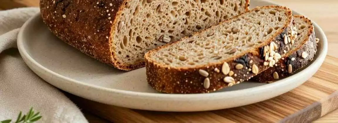 Dinkelbrot mit Joghurt: Saftig, ohne Kneten, in 60 Minuten!