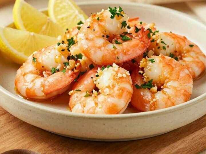 Garnelen aus dem Airfryer mit Knoblauch: In 8 Minuten fertig!