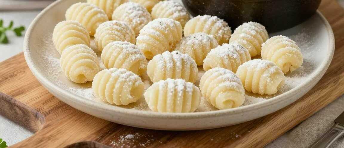 Gnocchi selber machen aus 500 g Kartoffeln: Ohne Fertigteig!